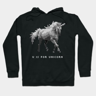 U is for Unicorn Hoodie